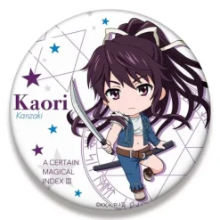 A Certain Magical Index III: Nendoroid Plus Big Can Badge Kaori Kanzaki