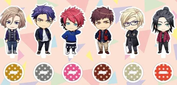 A3 Nendoroid Plus Acrylic Stand Set Akigumi