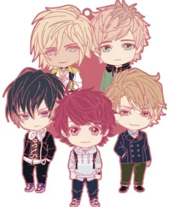 A3! Nendoroid Plus Unit Rubber Charm Strap Spring Troupe
