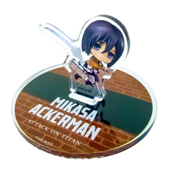 Attack on Titan Nendoroid Plus Capsule Stand Mikasa B