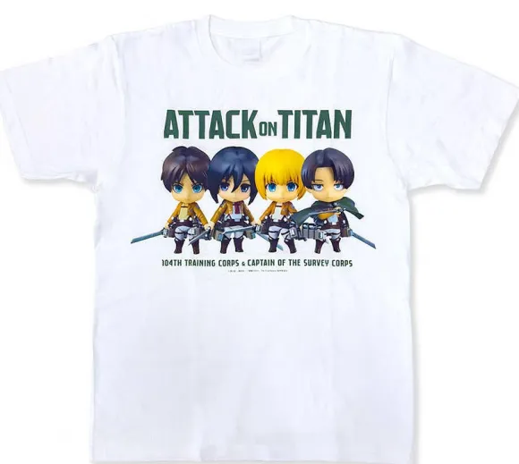 Attack on Titan Nendoroid Plus T-Shirt