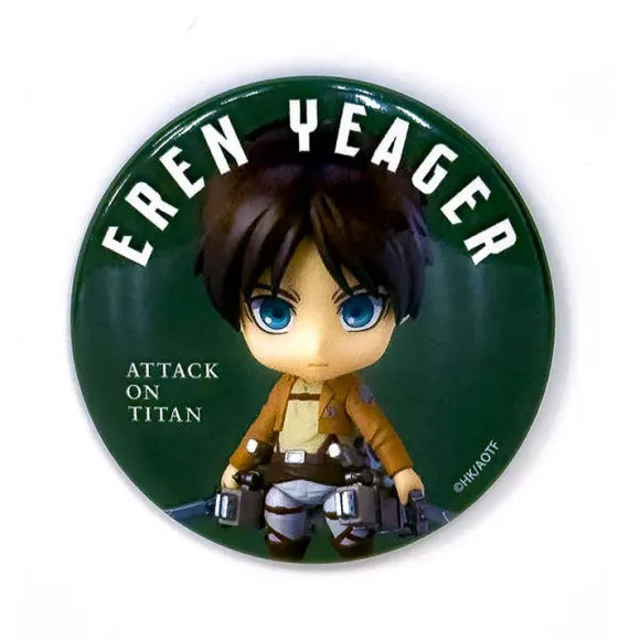 Attack on Titan Nendoroid Plus Collectible Pinback Button (Random 1P)
