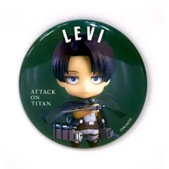 Attack on Titan Nendoroid Plus Collectible Pinback Button (Random 1P)