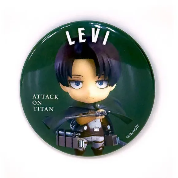 Attack on Titan Nendoroid Plus Collectible Pinback Button (Random 1P)