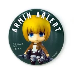 Attack on Titan Nendoroid Plus Collectible Pinback Button (Random 1P)