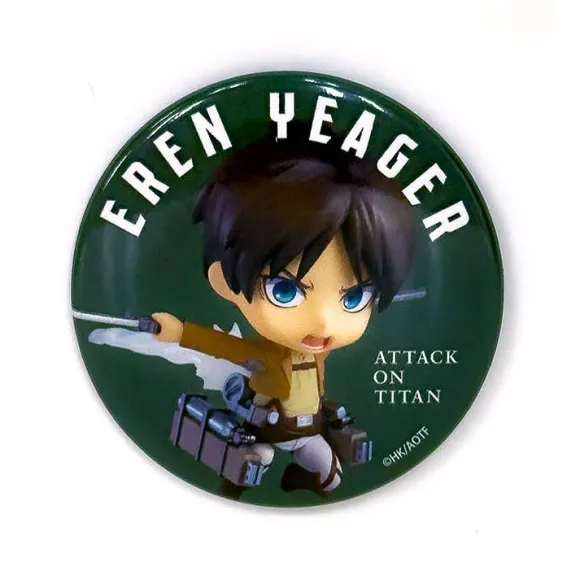 Attack on Titan Nendoroid Plus Collectible Pinback Button (Random 1P)