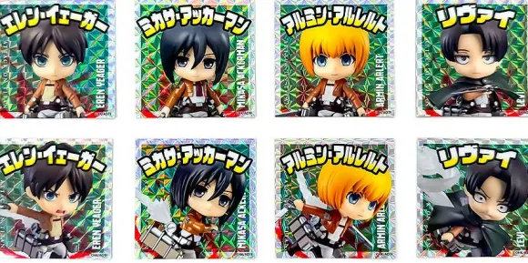 Attack on Titan Nendoroid Plus Collectible Sticker (Random 1P)