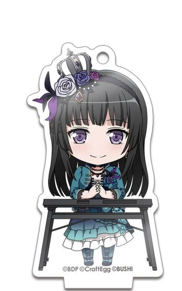 BanG Dream! Girls Band Party!: Nendoroid Plus Acrylic Stand Rinko Shirokane