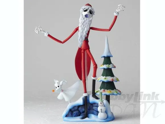 B-Grade Sci-Fi Revoltech Jack Skellington Santa Version