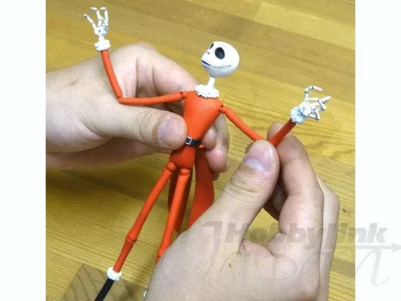 B-Grade Sci-Fi Revoltech Jack Skellington Santa Version