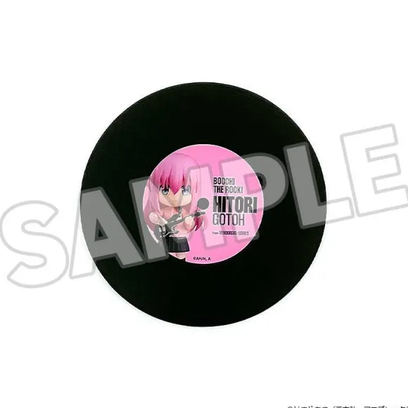 Bocchi the Rock! Nendoroid Plus Record Coaster Hitori Gotoh