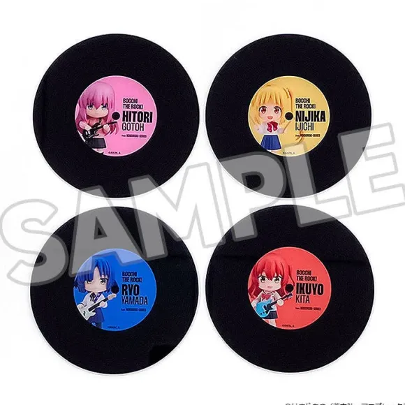 Bocchi the Rock! Nendoroid Plus Record Coaster Nijika Ijichi