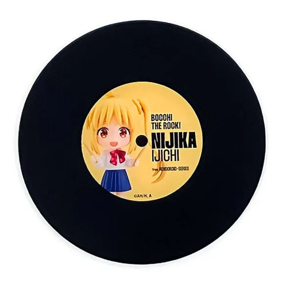 Bocchi the Rock! Nendoroid Plus Record Coaster Nijika Ijichi