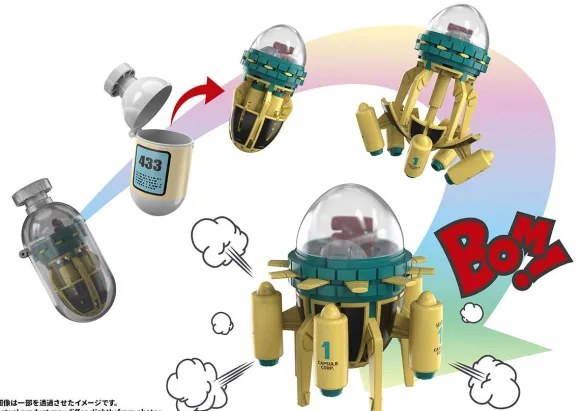 CHANGEARTS Hoi-Poi Capsule No.433 Trunks's Time Machine
