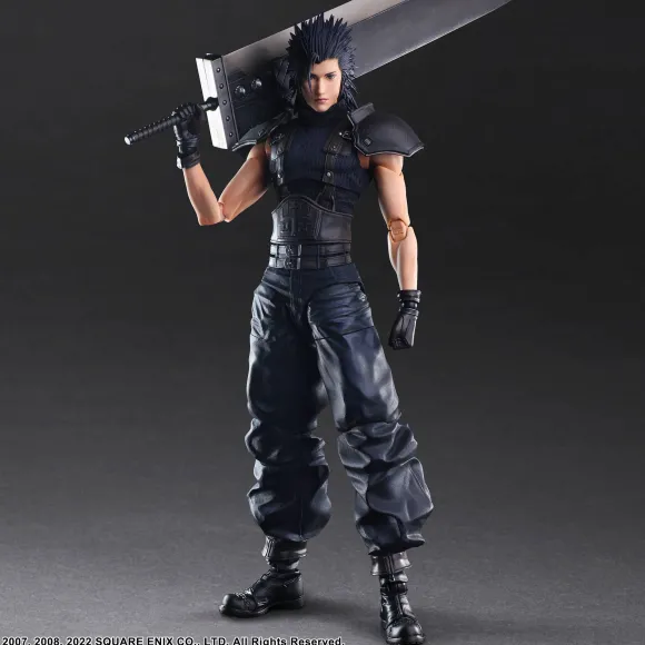 CRISIS CORE -FINAL FANTASY VII- REUNION PLAY ARTS Kai ZACK FAIR Soldier Class 1st
