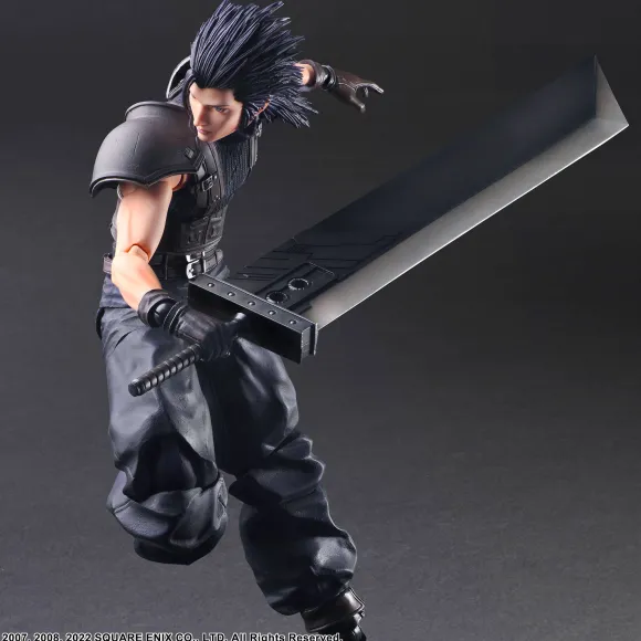 CRISIS CORE -FINAL FANTASY VII- REUNION PLAY ARTS Kai ZACK FAIR Soldier Class 1st