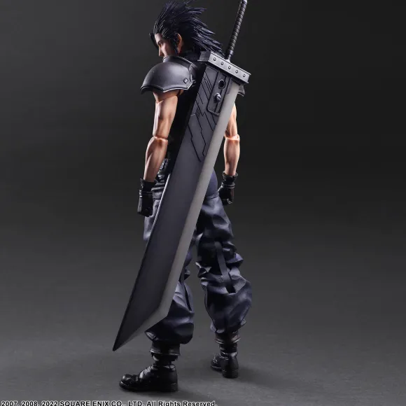 CRISIS CORE -FINAL FANTASY VII- REUNION PLAY ARTS Kai ZACK FAIR Soldier Class 1st