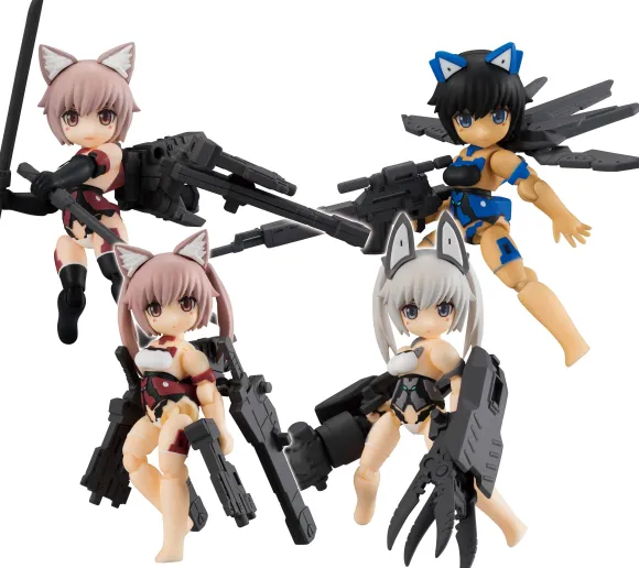 Desktop Army Frame Arms Girl KT-322f Innocentia Series Ver1.2: 1Box (4pcs)