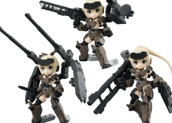 Desktop Army Frame Arms Girl KT-321f Gourai Series Ver1.2: (Random 1pc)