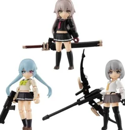 Desktop Army Heavily Armed High School Girls 1st Squad: 1Box (3pcs) (Reissue)