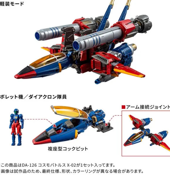 Diaclone DA-126 Cosmo Battles X-02