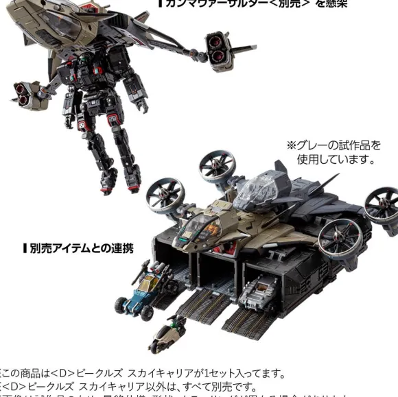 Diaclone D Vehicles Sky Carrier