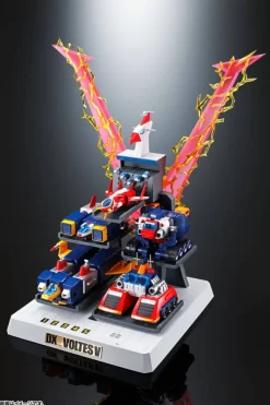 Dx Chogokin Damashii Volt In Box Chodenji Machine Voltes V