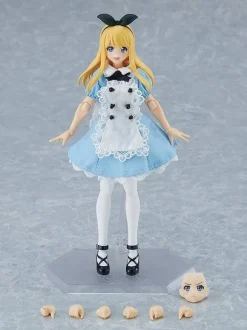 figma Female Body (Alice) with Dress + Apron Outfit