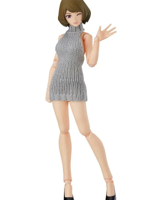 figma Female Body (Chiaki) with Backless Sweater Outfit