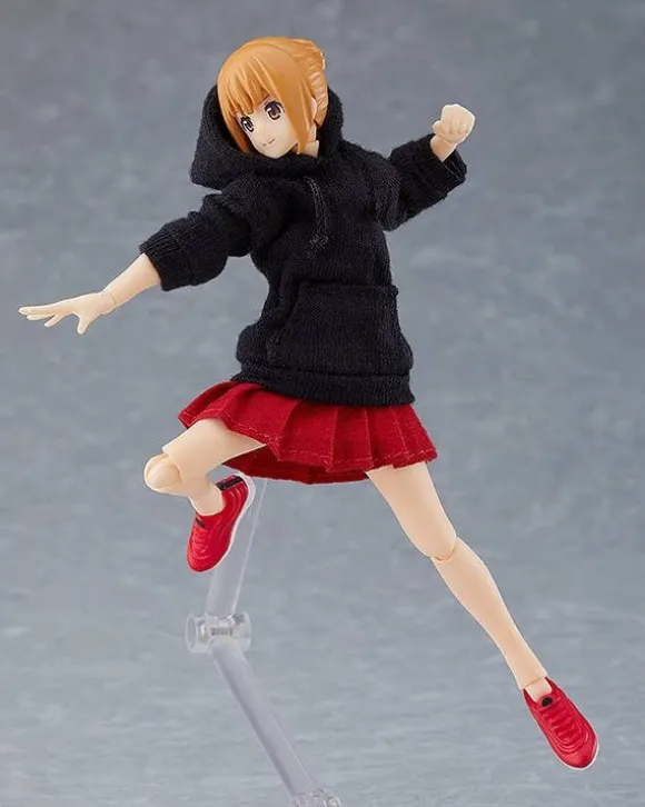 figma Female Body (Emily) with Hoodie Outfit (figma Styles)