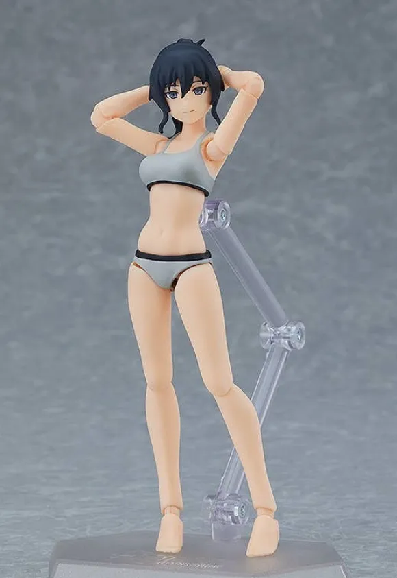 figma Female Body (Makoto) with Tracksuit + Tracksuit Skirt Outfit