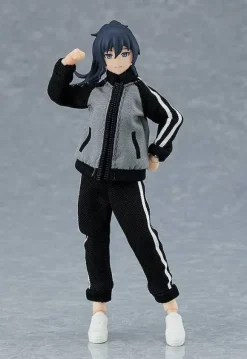 figma Female Body (Makoto) with Tracksuit + Tracksuit Skirt Outfit