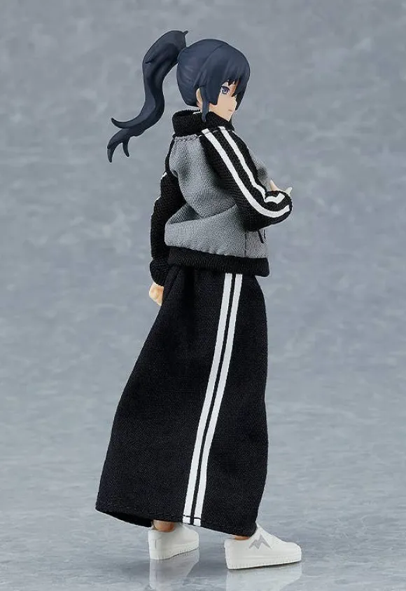 figma Female Body (Makoto) with Tracksuit + Tracksuit Skirt Outfit