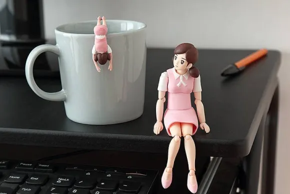 figma Fuchico: Pink (FUCHICO ON THE CUP)
