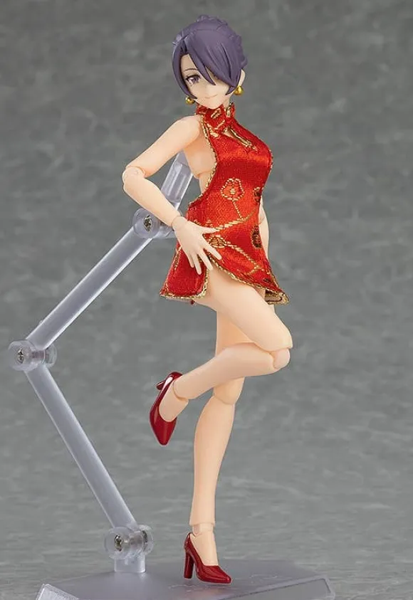 figma Styles Mini Skirt Chinese Dress Outfit