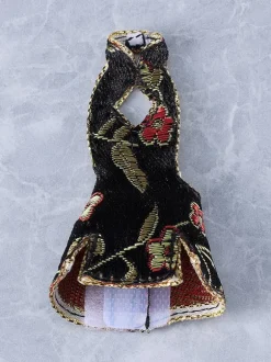figma Styles Mini Skirt Chinese Dress (Black)