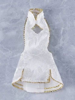 figma Styles Mini Skirt Chinese Dress (White)