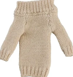figma Styles Off-the-Shoulder Sweater Dress (Beige)