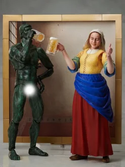 figma The Milkmaid by Vermeer (Table Museum)