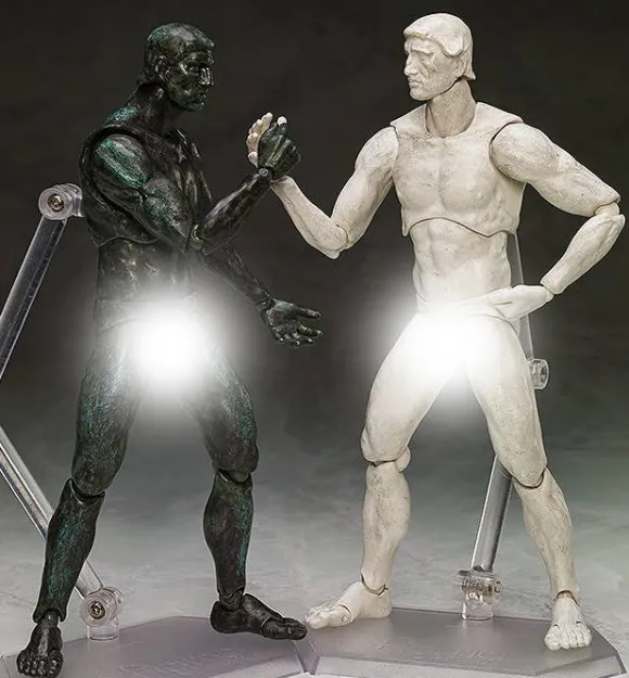 figma The Thinker: Plaster ver. (The Table Museum) (Reissue)