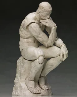 figma The Thinker: Plaster ver. (The Table Museum) (Reissue)