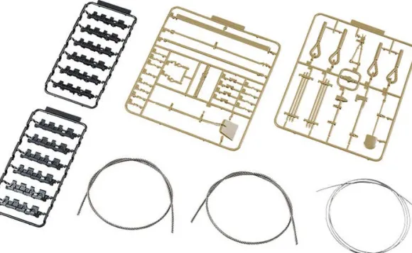 1/12 figma Vehicles Tiger I: Exterior Equipment Set