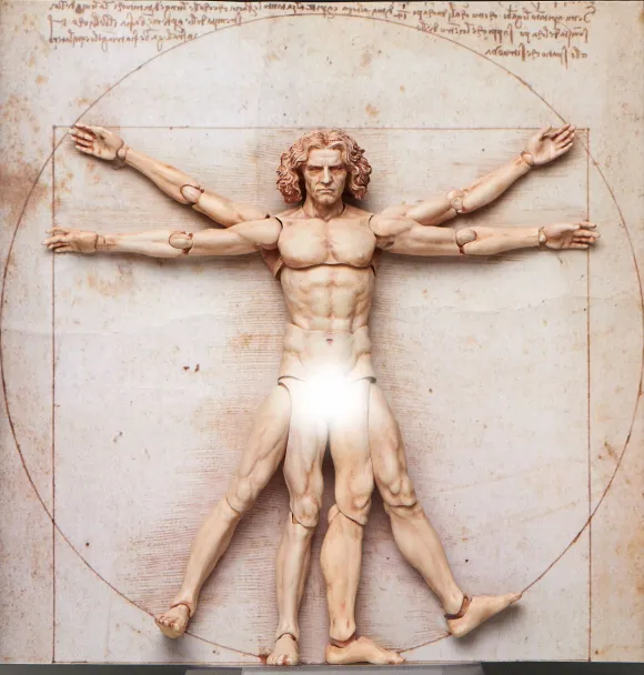 figma Vitruvian Man (The Table Museum) (Rerelease)