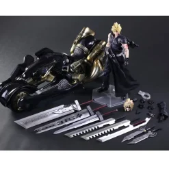 Final Fantasy VII Advent Children Play Arts Kai: Cloud & Fenrir