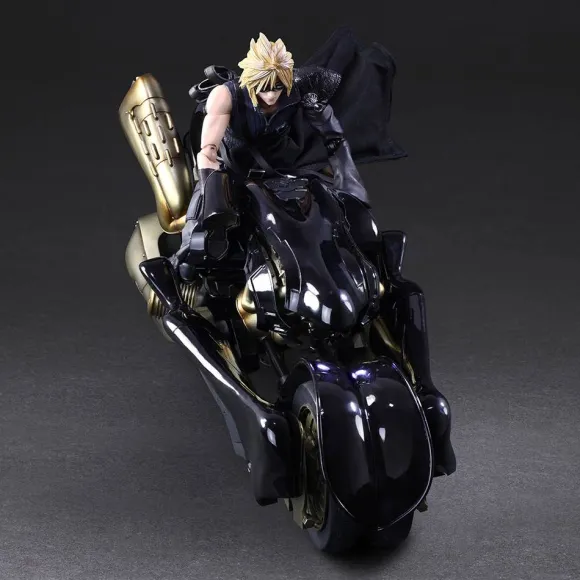 Final Fantasy VII Advent Children Play Arts Kai: Cloud & Fenrir