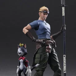 Final Fantasy VII: Advent Children Play Arts Kai: Cid Highwind & Cait Sith