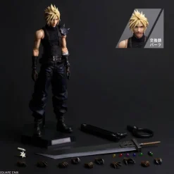 Final Fantasy VII Rebirth Play Arts True Cloud Strife