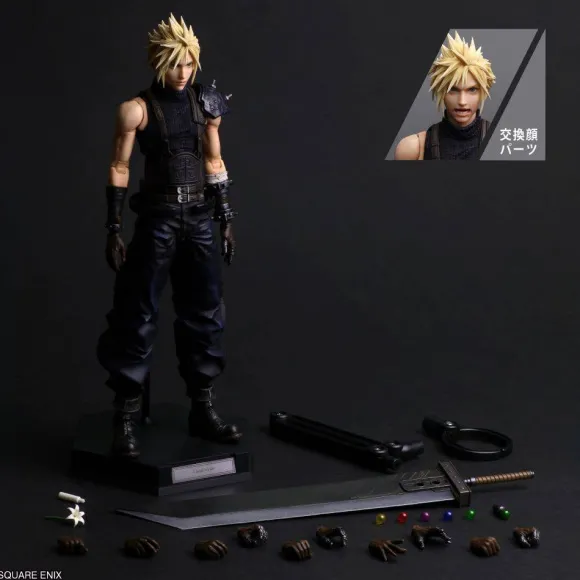 Final Fantasy VII Rebirth Play Arts True Cloud Strife