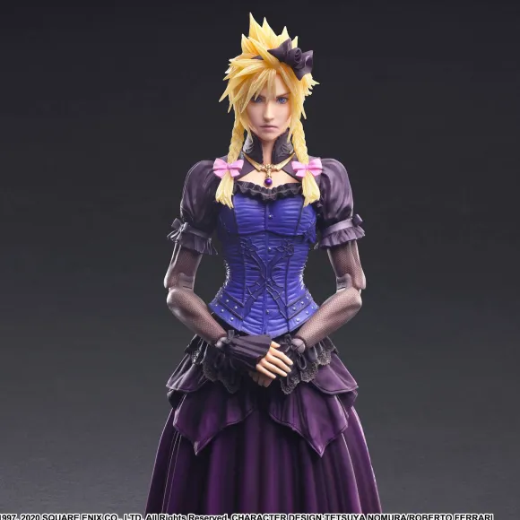 FINAL FANTASY VII Remake PLAY ARTS Kai Cloud Strife - Dress Ver. -