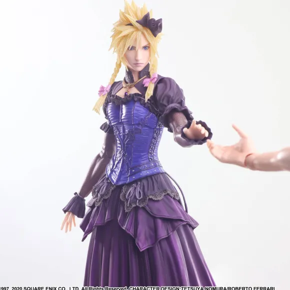 FINAL FANTASY VII Remake PLAY ARTS Kai Cloud Strife - Dress Ver. -